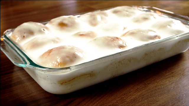 Panio popo baked and ready to eat