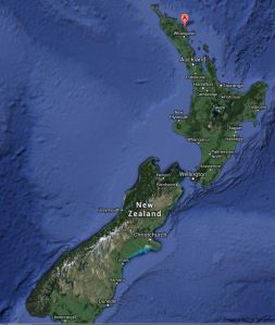 people of the sea NZ Map