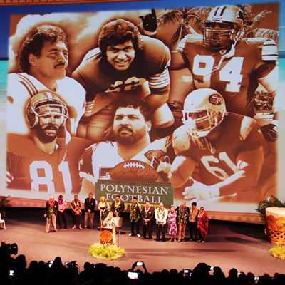 Opening Ceremonies in the Hawaiian Journey Theater