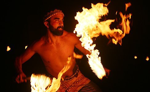 Kuinise Leiataua at the Polynesian Cultural Center