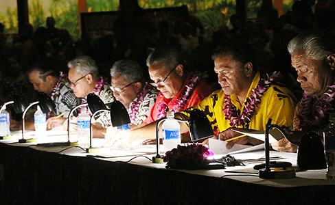 PCC Samoan World Fireknife Championship 2017 judges