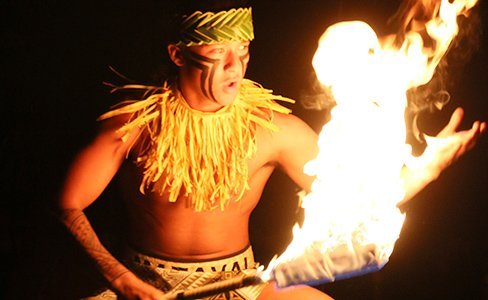 PCC Samoan World Fireknife Championship intermediate 2nd place