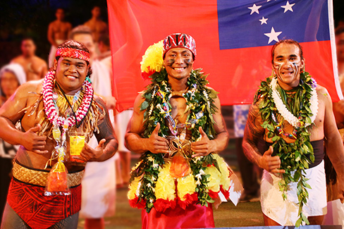 Winners of 2017 PCC World Fireknife Championship