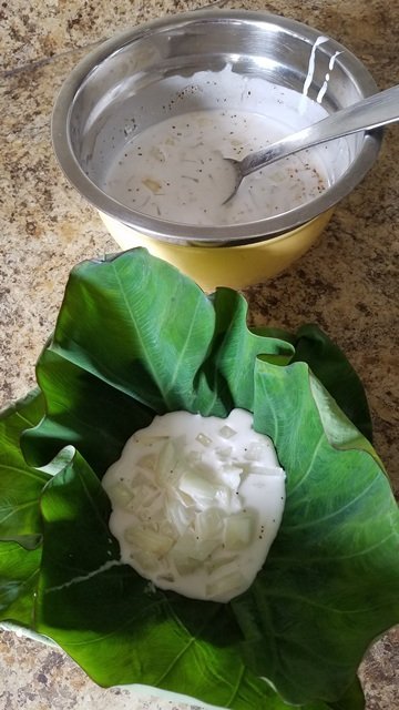 Add the coconut mixture