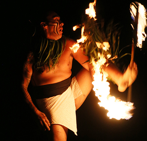 Pa'a Damaso, 2nd runner-up, 2017 PCC Samoan World Fireknife Championship
