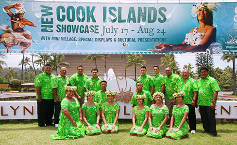 Cook Islanders at Polynesian Cultural Center