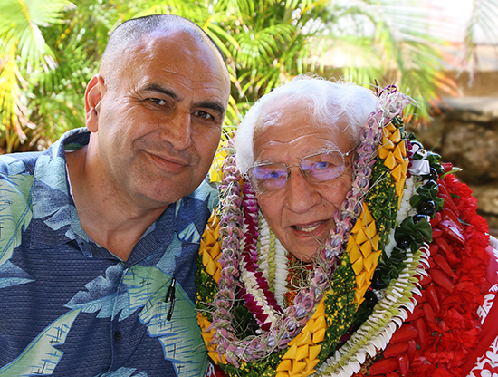 photo of David Hannemann and Alfred Grace - photo by Mike Foley