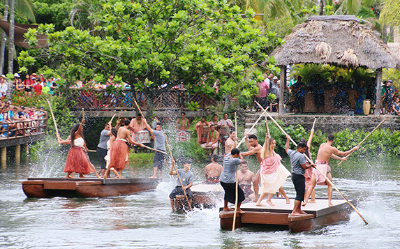 Huki, the Polynesian Cultural Center's new canoe celebration