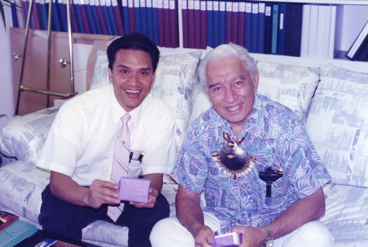 Bobby Akoi and Uncle David