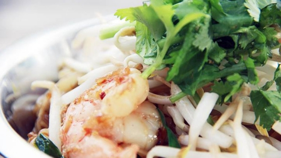 Shrimp dish at The Elephant Shack