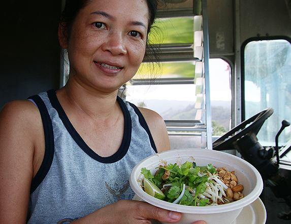 Pad Thai at the Polynesian Cultural Center