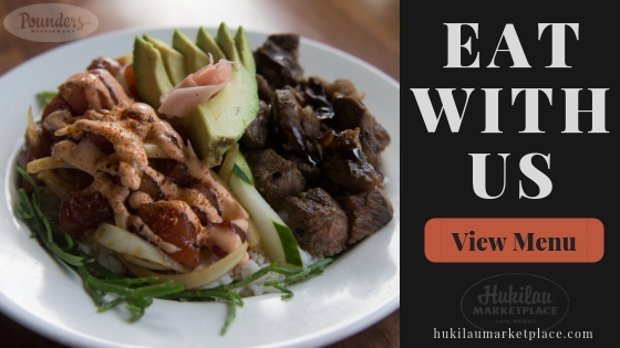 Pounders restaurant poke