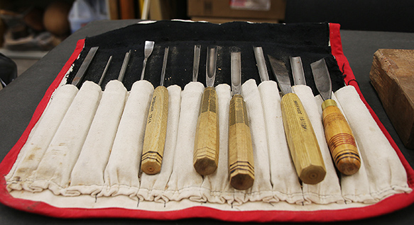 Polynesian Cultural Center woodcarving chisel kit