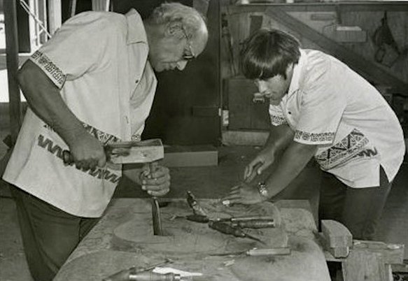 Uncle Barney Christy, Polynesian Cultural Center