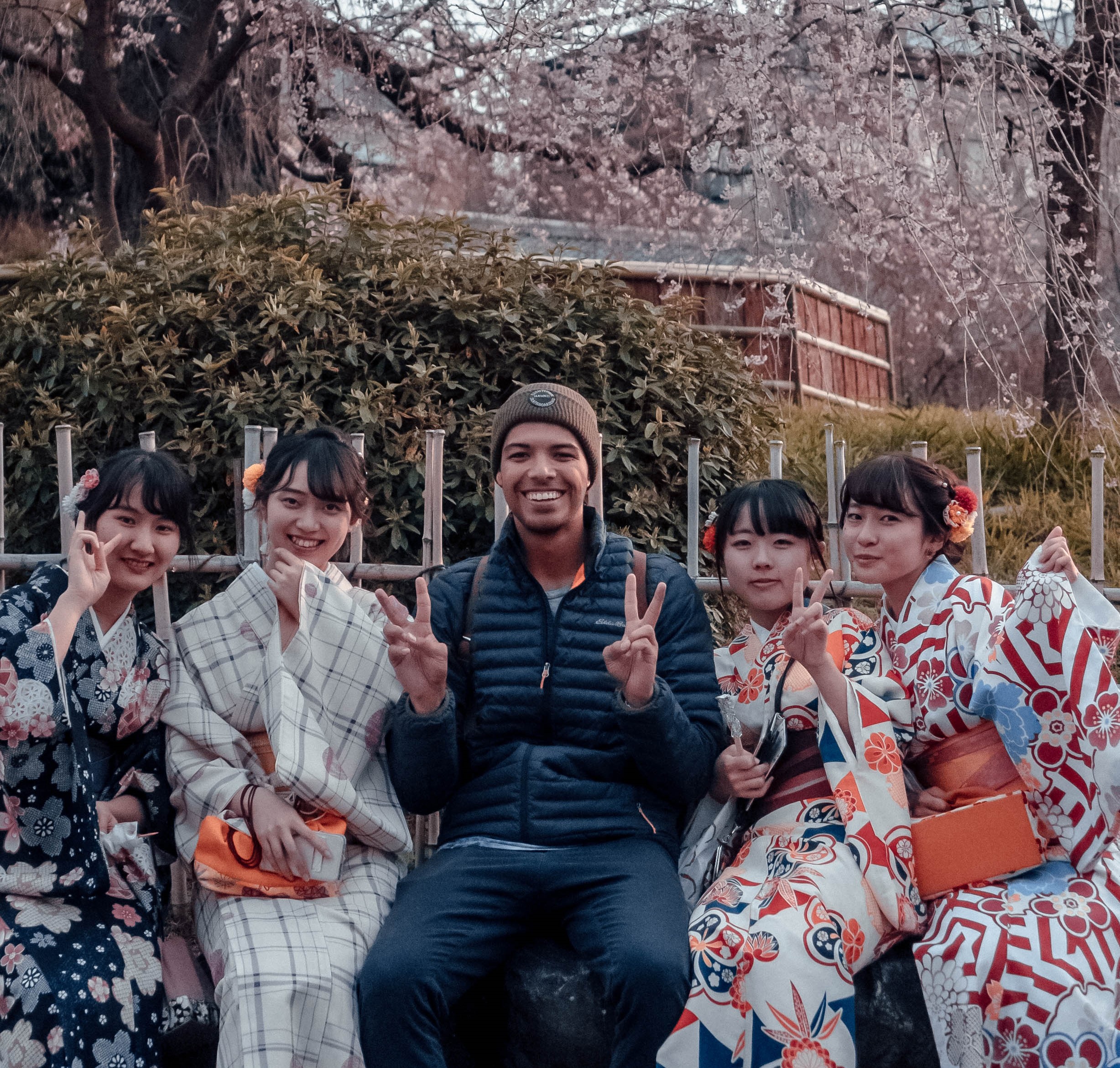 photo of Ottley Wright in Japan