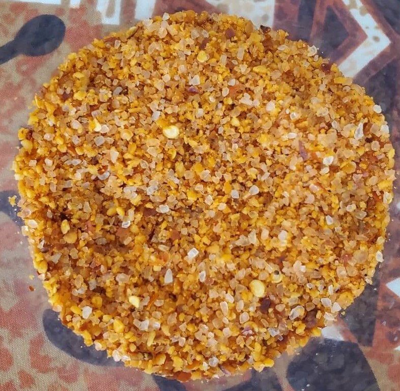 Inamona - chopped roasted kukui nuts and sea salt