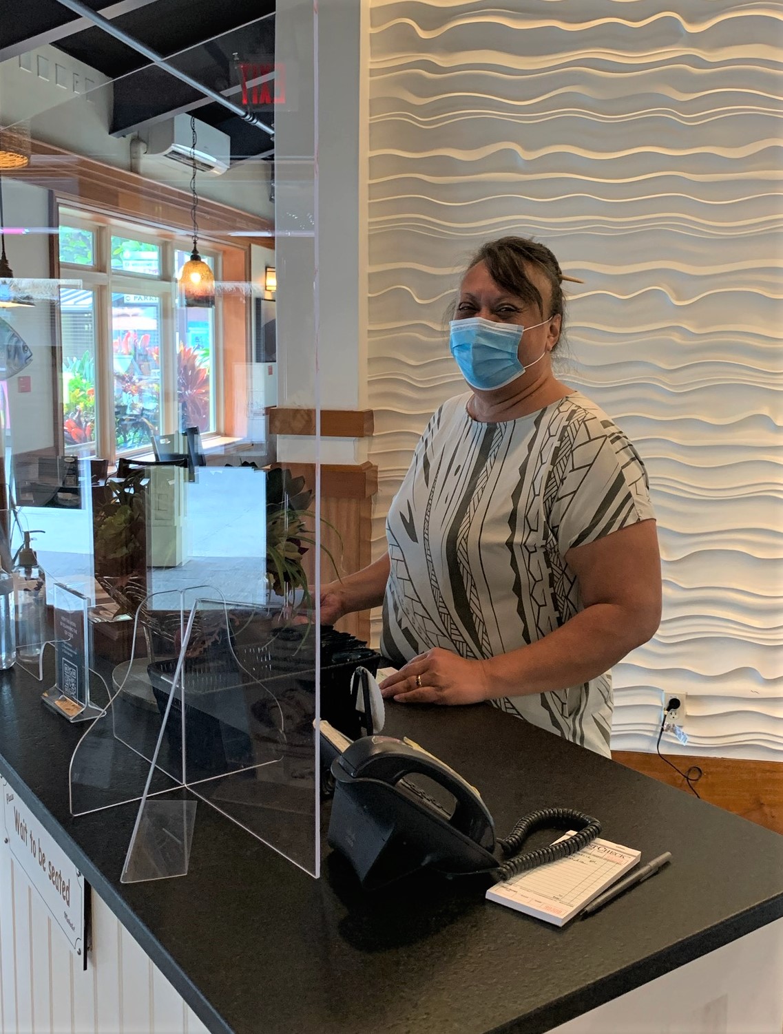 Dede Alo is the manager of Pounders