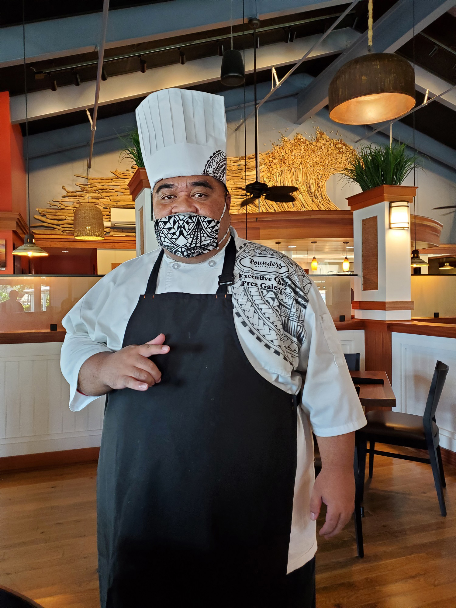 photo of Executive Chef Prez Galeai