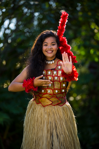 photo of Toga youth is traditional garb