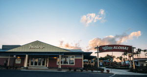 Pounders restaurant, located at the front entrance of the Polynesian Cultural Center! One of the best places to eat on the North Shore of Oahu
