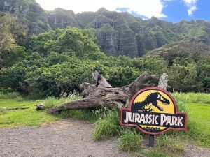 image of Kualoa Ranch, another famous Oʻahu movie spot 