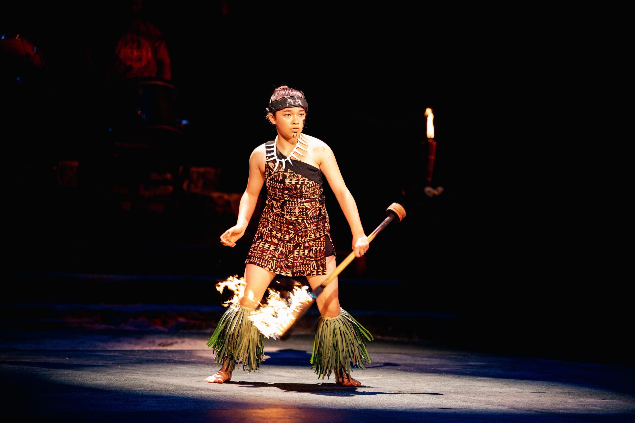 Silhouette Mauga-Sagaiga 2023 Women’s Division World Fireknife