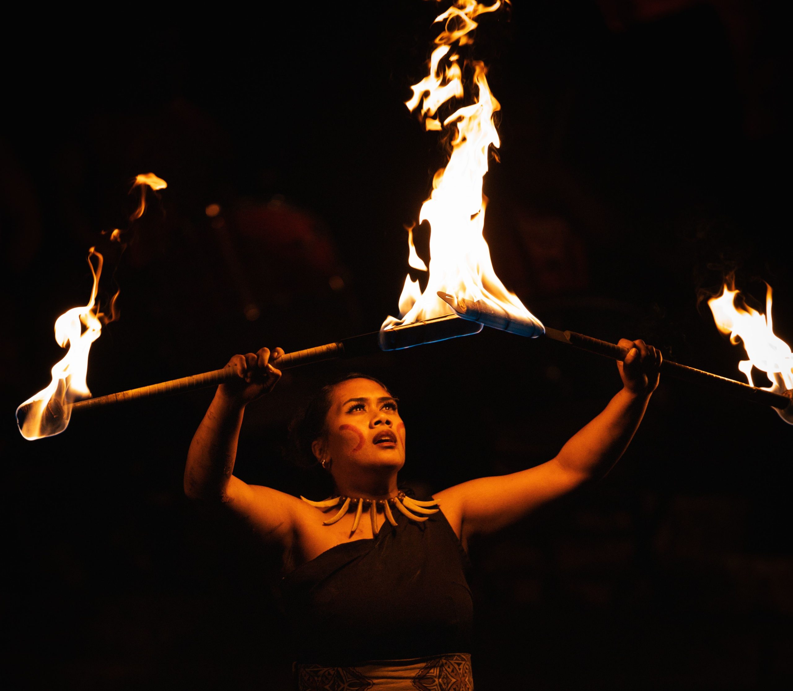 1st place Jeri Galeai 2023 Women’s Division World Fireknife