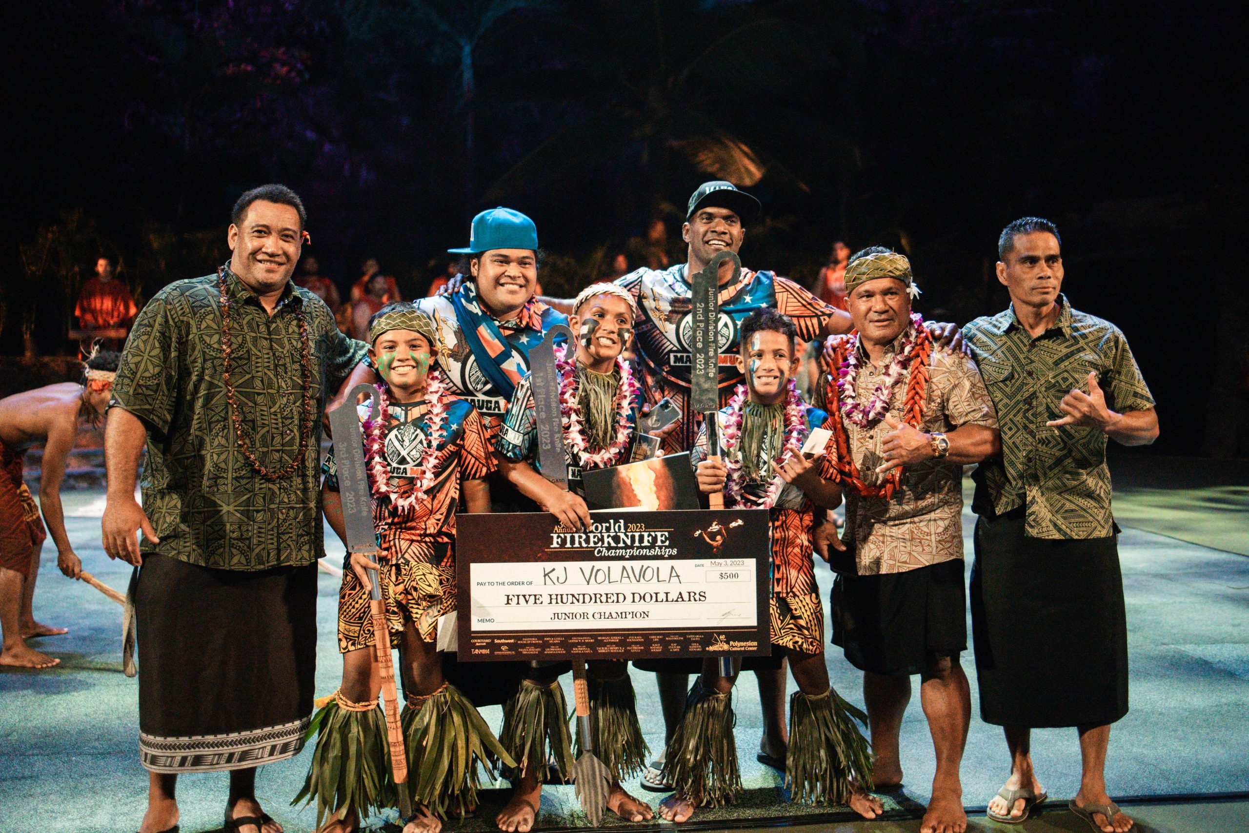 The winners of the 2023 Junior Competition