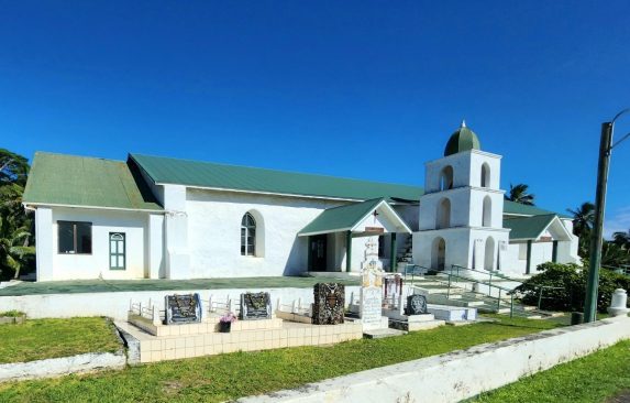Church in Cook Islands Atiu