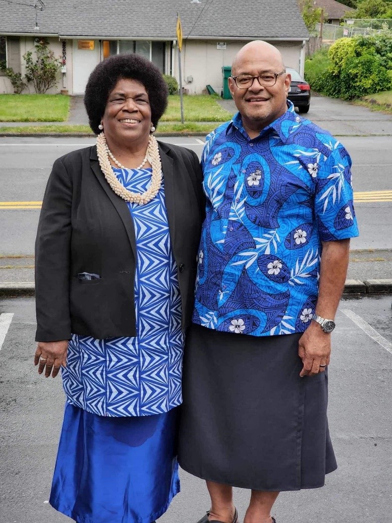 Two of the presenters at the Conference.