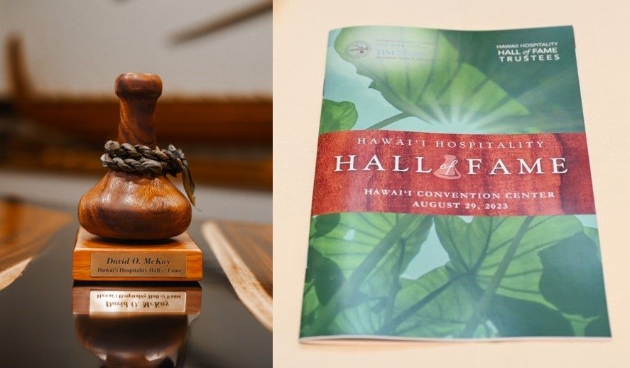 Hawaii Hospitality Hall of Fame inducts David O. McKay