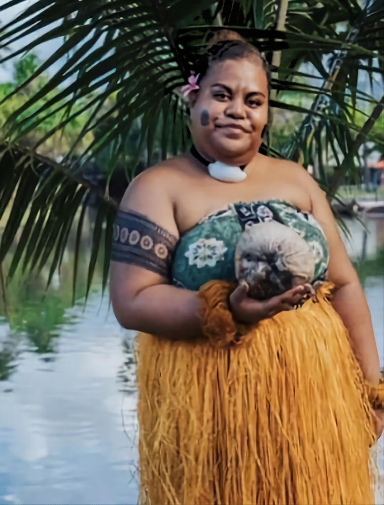 Student in traditional dress